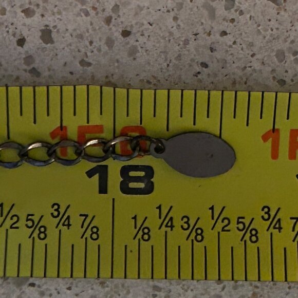 Vintage Vida Red Rhinestone Necklace Gothic Vampire Gun Metal Statement Pendant - Picture 11 of 11